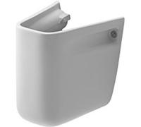 Duravit D-Code demi-colonne, 215x213mm, pour lave-mains 0705450000, blanc brillant, 0857170000