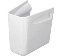 Duravit D-Code demi-colonne 0857180000 24,5x26,8cm, blanc