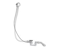 Duravit Garniture de vidage D-Code 790226000001000 chrome sortie horizontale avec bowden 1000 mm