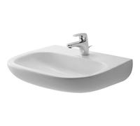 Duravit D Code Med lavabo 55x43cm avec trou de robinet sans trop-plein blanc 23115500002