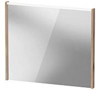 Duravit D-Code Spiegel DC7077055550000 800x700x48, chêne marbré, avec éclairage LED