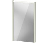 Duravit D-Code Spiegel DC70750HHHH0000 400x700x48, vert pâle mat, avec éclairage LED