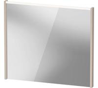 Duravit D-Code Spiegel DC7077091910000 800x700x48, Taupe Matt , avec éclairage LED