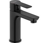 Duravit D-Code mitigeur lavabo M DC1023002046 FreshStart, MinusFlow, sans tirette, noir mat