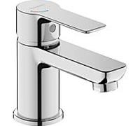 Duravit D-Code mitigeur lavabo S DC1013002010 FreshStart, MinusFlow, sans tirette, chrome brillant