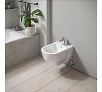 Duravit D-Code mur Bidet 2723150000 Weiß Hochglanz , 370x540 mm