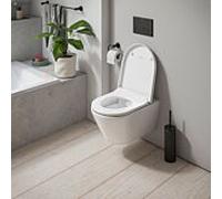 Duravit D-Code mural WC lave-vaisselle lavable 29030900212 Sans monture, 540 mm, charnières pré-assemblées, Weiß Hochglanz