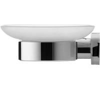 Duravit D-Code porte-savon mural chrome-blanc 0099171000