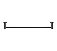 Duravit D-Code porte-serviettes 0099244600 Noir mat, 648x80x48 mm, à suspendre au mur
