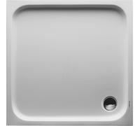 Duravit D-Code receveur de douche, 1000x1000mm, carré, à encastrer, 720103000000001, Couleur: blanc avec antidérapant