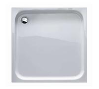 Duravit douche carré 720103000000001 D-Code 720103000000001 D-Code , 1000 x 1000 mm, blanc avec antidérapant