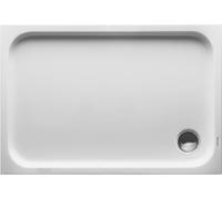 Duravit D-Code Receveur de douche, 1100x750mm, Rectangulaire, Version encastrée, 720097000000000, Couleur: Blanc