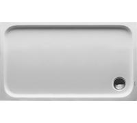 Duravit – Receveur de douche D-Code – Rectangulaire 1200×700 mm à encastrer – Blanc