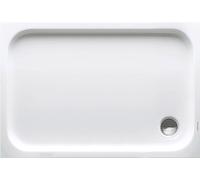 Duravit de douche rectangulaire D-Code version encastrable 720113000000001 1200 x 800 mm, blanc avec antidérapant
