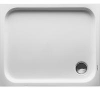 Duravit douche rectangulaire 720104000000001 D-Code 720104000000001 D-Code , 900 x 750 mm, blanc avec antidérapant