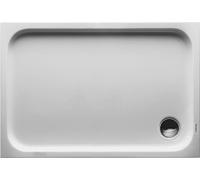 Duravit Receveur de douche rectangulaire D‑Code 110 x 75 cm Blanc 720097000000000