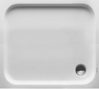 Duravit D-Code receveurs de douche, 1000x900mm, rectangulaire, à encastrer, 720107000000001, Couleur: blanc avec antidérapant