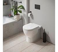 Duravit D-Code Support de lavage WC 2037090000 Sans monture, sortie horizontale, Weiß Hochglanz