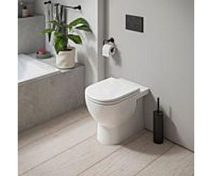Duravit D-Code Support de lavage WC 2037090000 Sans monture, sortie horizontale, Weiß Hochglanz