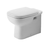Duravit D-Code - WC à poser, évacuation horizontale, blanc 21150900002
