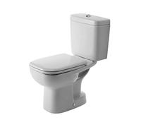 Duravit D-Code - WC à poser, évacuation verticale, blanc alpin 21110100002