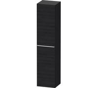 Duravit D-Neo Armoires hautes, 400x1760x360mm, 1 porte, charnières à droite, 5 tablettes en verre, poignée chrome, DE1328R10160000, Couleur: Décor chêne noir