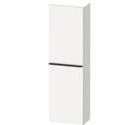 Duravit D-Neo Armoires mi-hautes, 400x1320x240mm, une porte, charnière de porte au choix, 4 étagères en verre, DE011801818, Couleur: Décor blanc mat
