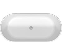 Duravit D-Neo baignoire autoportante 160x75 cm ovale blanc 700486000000000