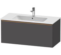 Duravit D-Neo bâti-support lavabo suspendu, 1010x440x462mm, 1 tiroir, avec poignée bronze brossé, DE4263004490000