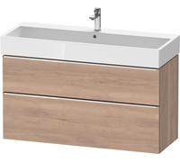 Duravit D-Neo bâti-support lavabo suspendu, 1184x625x442mm, 1 tiroir, avec poignée chrome, DE4375010550000
