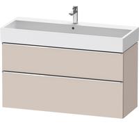 Duravit D-Neo bâti-support lavabo suspendu, 1184x625x442mm, 1 tiroir, avec poignée chrome, DE4375010910000