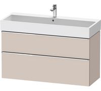 Duravit D-Neo bâti-support lavabo suspendu, 1184x625x442mm, 1 tiroir, avec poignée chrome, DE4375010910000