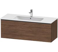 Duravit D-Neo bâti-support lavabo suspendu, 1210x440x462mm, 1 tiroir, avec poignée diamant noir, DE42640BD210000