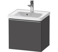 Duravit D-Neo bâti-support lavabo suspendu, 484x440x372mm, 1 tiroir, avec poignée acier inox brossé, DE4248070490000