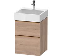 Duravit D-Neo bâti-support lavabo suspendu, 484x625x442mm, 1 tiroir, avec poignée bronze brossé, DE4370004550000