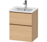 Duravit D-Neo bâti-support lavabo suspendu, 510x625x402mm, 1 tiroir, avec poignée bronze brossé, DE4360004300000