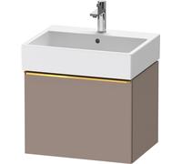 Duravit D-Neo bâti-support lavabo suspendu, 584x440x442mm, 1 tiroir, avec poignée or poli, DE4271034430000