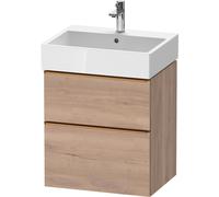 Duravit D-Neo bâti-support lavabo suspendu, 584x625x442mm, 1 tiroir, avec poignée bronze brossé, DE4371004550000