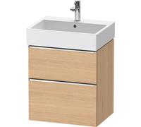 Duravit D-Neo bâti-support lavabo suspendu, 584x625x442mm, 1 tiroir, avec poignée chrome, DE4371010300000