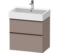 Duravit D-Neo bâti-support lavabo suspendu, 684x625x442mm, 1 tiroir, avec poignée diamant noir, DE43720BD430000