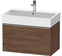 Duravit D-Neo bâti-support lavabo suspendu, 784x440x442mm, 1 tiroir, avec poignée acier inox brossé, DE4273070210000