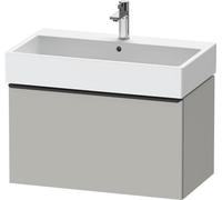 Duravit D-Neo bâti-support lavabo suspendu, 784x440x442mm, 1 tiroir, avec poignée diamant noir, DE427300707