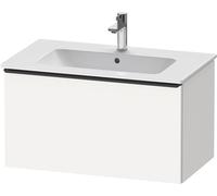 Duravit D-Neo bâti-support lavabo suspendu, 810x440x462mm, 1 tiroir, avec poignée diamant noir, DE42620BD180000