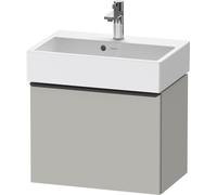 Duravit D-Neo bâti-support lavabo suspendu, Compact, 584x440x372mm, 1 tiroir, avec poignée noir diamant, DE42290BD070000