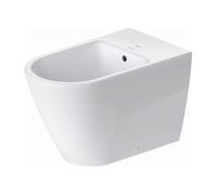 Duravit D-Neo - Bidet à poser, avec trop-plein, trou pour robinetterie, blanc mat 2294103200