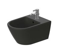 Duravit D-Neo - Bidet suspendu, avec trop-plein, trou pour robinetterie, anthracite 2294151300