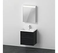 Duravit D-Neo ensemble de meubles DE0115L1616 650mm, charnières à gauche, chêne noir