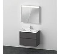 Duravit D-Neo ensemble de meubles DE011604949 800mm, Graphite Mat