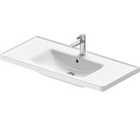 Duravit D-Neo vasque pour meuble 2367100000 100,5 x 48 cm, avec trou pour robinetterie, avec trop-plein, avec banc pour robinetterie