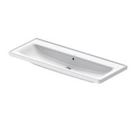 Duravit D-Neo - Lavabo 120x48 cm, avec trop-plein, sans trou pour robinet, blanc 2367120060